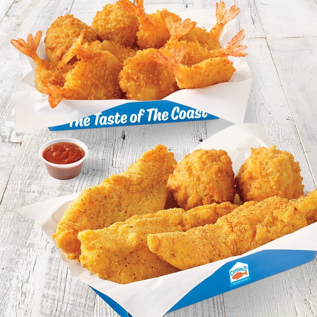 Earlier Captain D's post: fried fish and shrimp